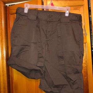 Brown short Stretch Shorts
